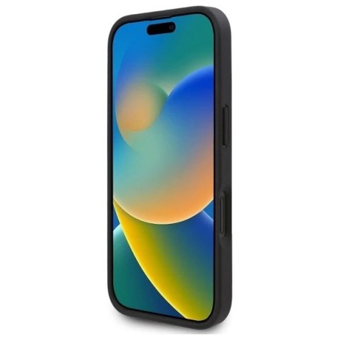 Etui Karl Lagerfeld do iPhone 16 Plus 6.7" Czarny Magsafe Hardcase Hot Stamp