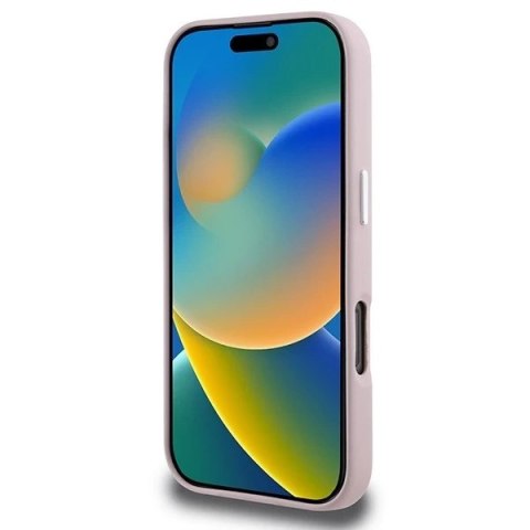 Etui Karl Lagerfeld do iPhone 16 Pro Max 6.9" Różowy MagSafe Hardcase FW Metal Plate