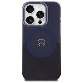 Etui Mercedes do iPhone 16 Pro Max 6.9" Czarny Hardcase MB Double Layer BiColor MagSafe