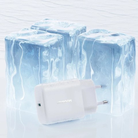 Ładowarka Joyroom Sieciowa USB-C PD 30W QC SFC - Biała + Kabel USB-C 1m