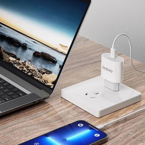 Ładowarka sieciowa Dudao 20W USB-C - biała