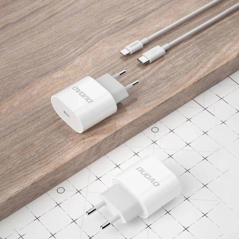 Ładowarka sieciowa Dudao 20W USB-C - biała