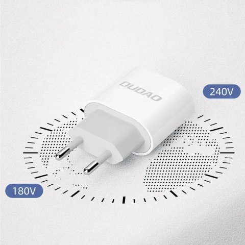 Ładowarka sieciowa Dudao 20W USB-C - biała
