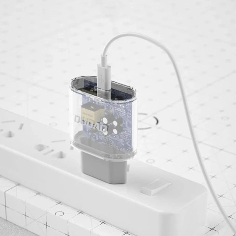 Ładowarka sieciowa Dudao 20W USB-C z kablem - Biała