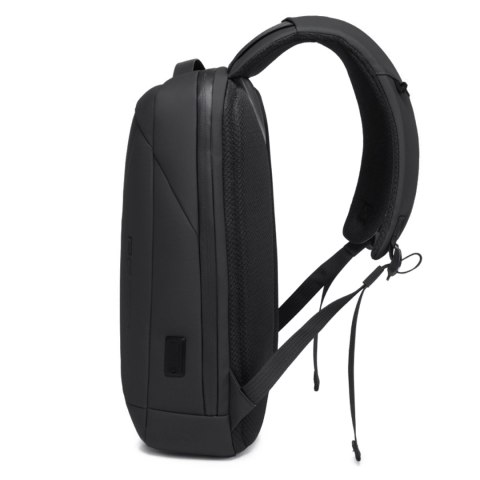 Plecak Antykradzieżowy wodoodporny Bange na laptopa 15.6" miejski podróżny 46x30x15 cm do pracy samolotu męski damski z gniazdem