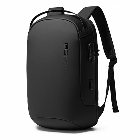 Plecak Antykradzieżowy wodoodporny Bange na laptopa 15.6" miejski podróżny 48x30x16 cm do pracy samolotu męski damski z gniazdem