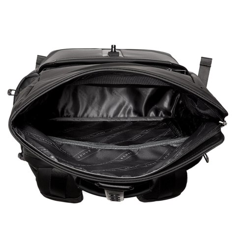 Plecak wodoodporny Bange na laptopa 15.6" miejski podróżny 43x30x18 cm do pracy samolotu męski damski Czarny