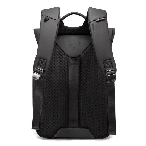 Plecak wodoodporny Bange na laptopa 15.6" miejski podróżny 43x30x18 cm do pracy samolotu męski damski Czarny