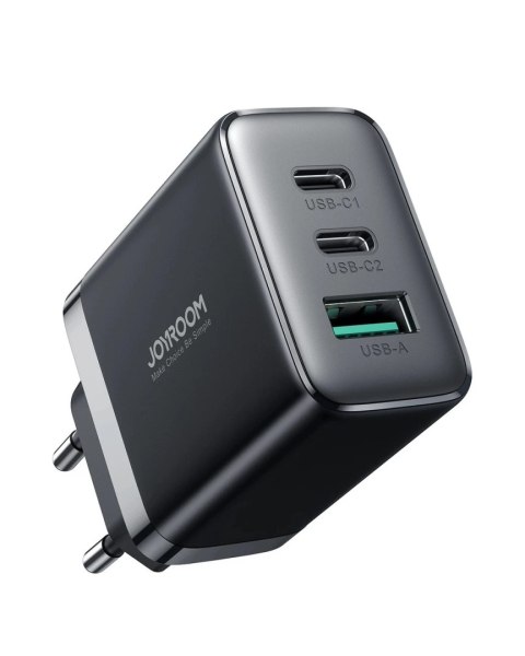 Szybka ładowarka Joyroom 2x USB-C USB-A 32W - Czarna