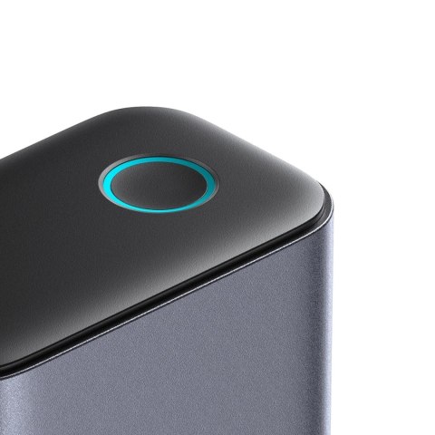 Wieloportowa ładowarka Joyroom 65W GaN, 4x USB-C, 2x USB-A, ciemnoszara