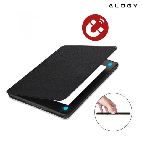 Etui ochronne na czytnik E-Book Alogy ProBook Cover obudowa do Kindle 11 / 12 2022 / 2024 (6") Czarne