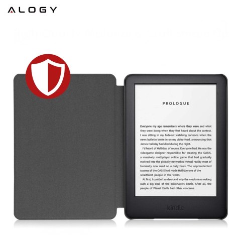 Etui ochronne na czytnik E-Book Alogy ProBook Cover obudowa do Kindle 11 / 12 2022 / 2024 (6") Czarne