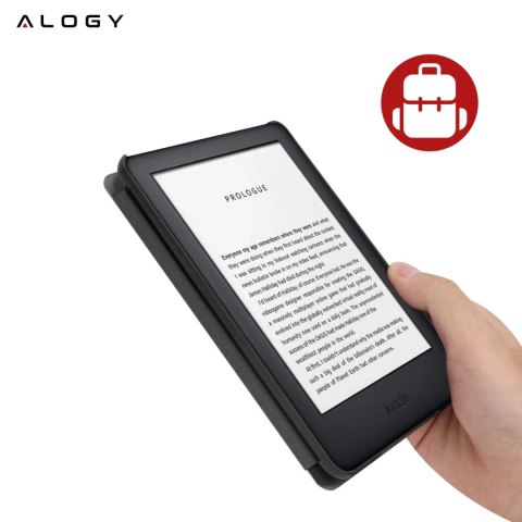 Etui ochronne na czytnik E-Book Alogy ProBook Cover obudowa do Kindle 11 / 12 2022 / 2024 (6") Czarne