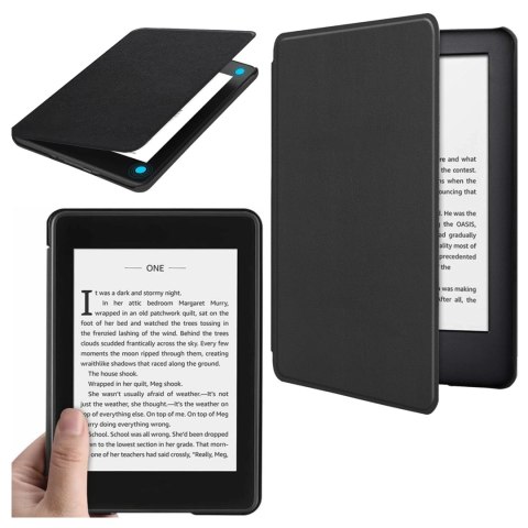 Etui ochronne na czytnik E-Book Alogy ProBook Cover obudowa do Kindle 11 / 12 2022 / 2024 (6") Czarne