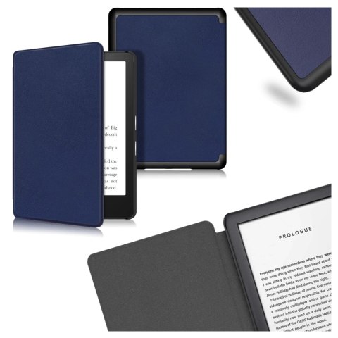 Etui ochronne na czytnik E-Book Alogy ProBook Cover obudowa do Kindle 11 / 12 2022 / 2024 (6") Granatowe