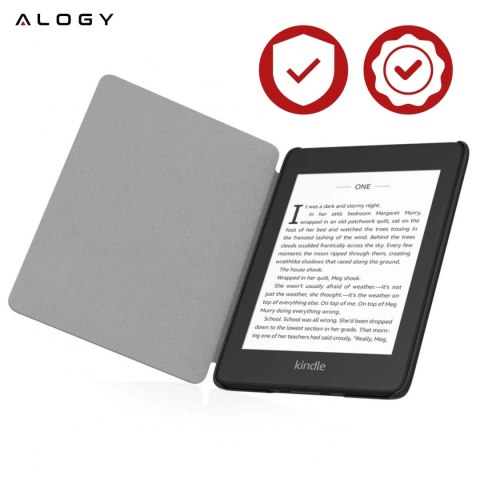 Etui ochronne na czytnik E-Book Alogy ProBook Cover obudowa do Kindle Paperwhite 6 2024 Czarne