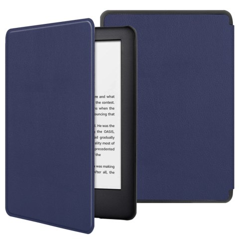 Etui ochronne na czytnik E-Book Alogy ProBook Cover obudowa do Kindle Paperwhite 6 2024 Granatowe