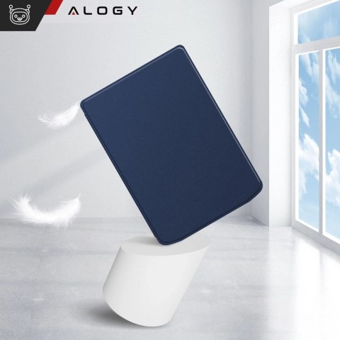 Etui ochronne na czytnik E-Book Alogy ProBook Cover obudowa do PocketBook Verse 629 / Verse Pro 634 / Verse Lite 619 Granatowe