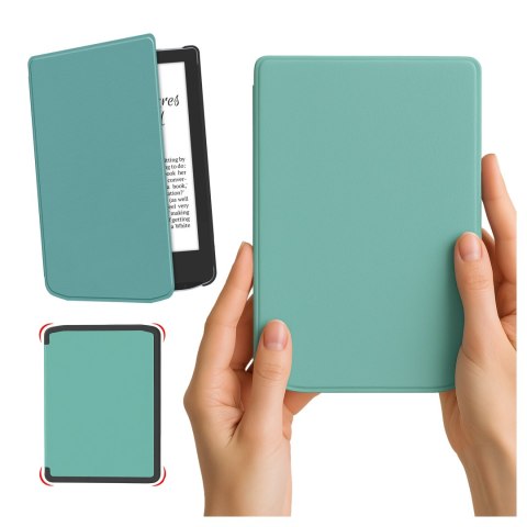 Etui ochronne na czytnik E-Book Alogy ProBook Cover obudowa do PocketBook Verse 629 / Verse Pro 634 / Verse Lite 619 Zielone