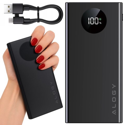 PowerBank 10000mAh z Technologią PD 120W, Szybkie Ładowanie PowerDelivery, Porty 2x USB-A i 1x USB-C, Wysoka Moc i Kompaktowy De