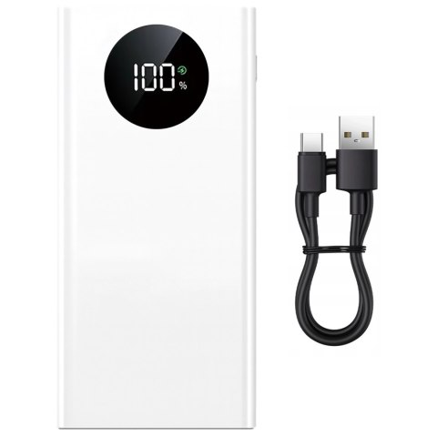 PowerBank 10000mAh z Technologią PD 120W, Szybkie Ładowanie PowerDelivery, Porty 2x USB-A i 1x USB-C, Wysoka Moc i Kompaktowy De