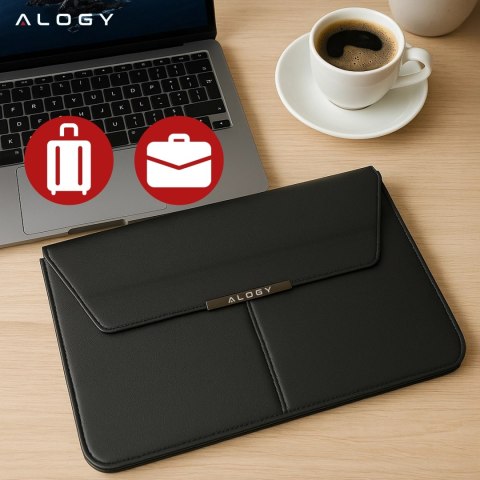 Torba na laptopa Alogy FlexCase Pro wielofunkcyjna rozkładana z podstawką i podkładką na myszkę do Macbooka 15 / 15.6 / 16.1" Cz