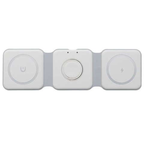 Ecobox Ładowarka Indukcyjna MagSafe 15W Biała 3w1