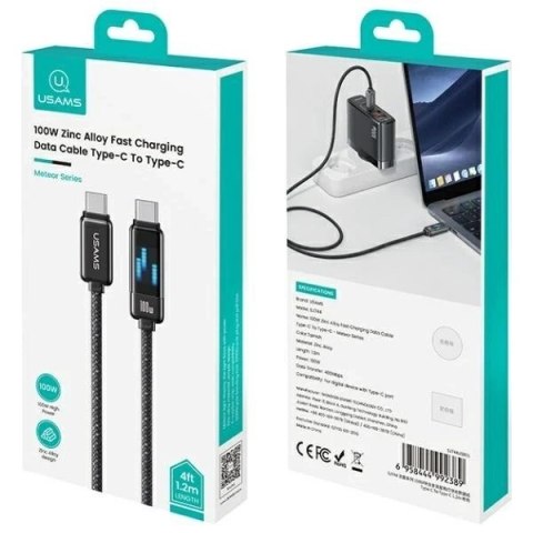 SAMS Kabel USB-C na USB-C 100W 1,2m - Meteor Series