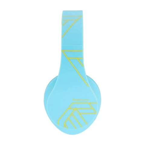 Słuchawki bezprzewodowe dla dzieci PowerLocus P2 (niebiesko-zielone)