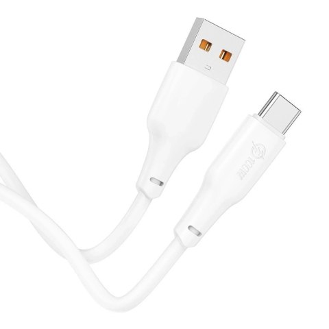 HOCO Kabel USB-A do Typ C X93 1 m Biały PD 100W 5A Szybkie Ładowanie