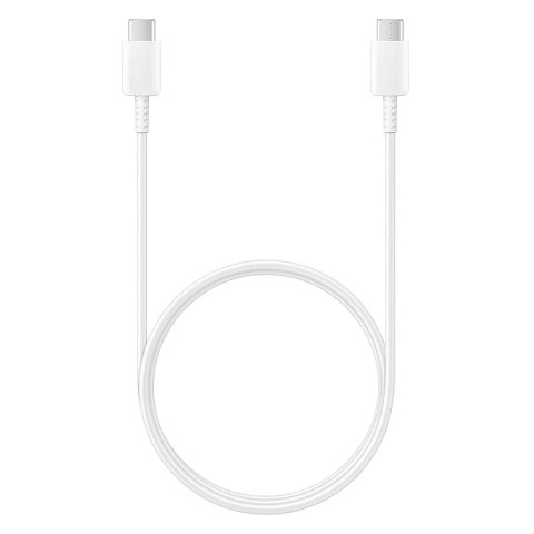 Kabel ECOBOX USB Typ-C do Typ-C 3A 1m Biały PD Szybkie Ładowanie