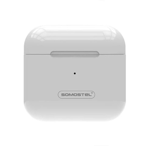 Słuchawki Bluetooth SOMOSTEL PRO 4 TWS Biały BT 5.3 Earbuds Redukcja Szumów