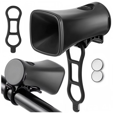 Dzwonek rowerowy mały elektryczny na rower kierownicę Small Electric Bike Bell Czarny