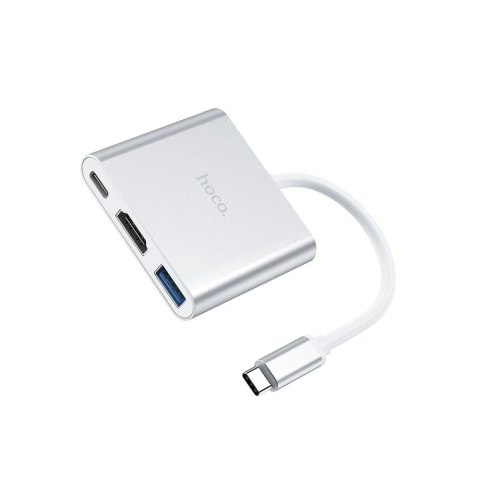 HOCO Adapter HUB HB14 Typ C (USB3.0 + HDMI + PD 67W) [EOL]