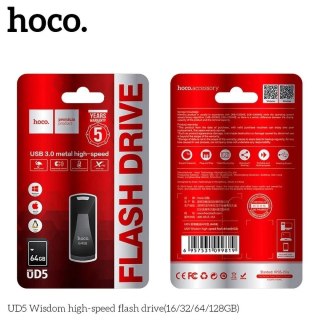 HOCO Pendrive UD5 64GB USB 3.0 Metalowy, Szybki Transfer, Wytrzymały