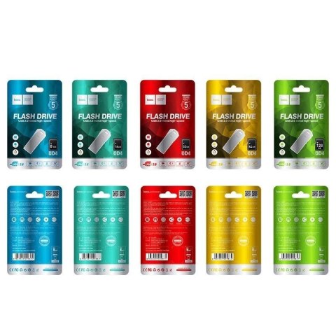 HOCO Pendrive UD5 64GB USB 3.0 Metalowy, Szybki Transfer, Wytrzymały
