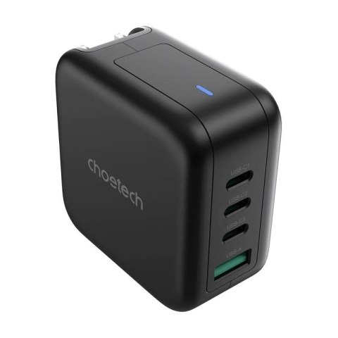 Ładowarka Sieciowa Choetech PD6055 GaN 70W USB-C USB-A z Przejściówkami