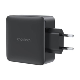 Ładowarka Sieciowa Choetech PD8005 GaN 100W 2x USB-C USB-A Czarna