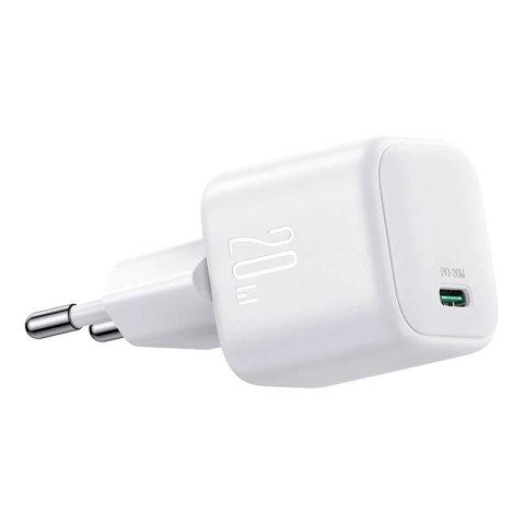 Ładowarka Sieciowa Joyroom JR-TCG08 GaN Mini 20W USB-C Biała