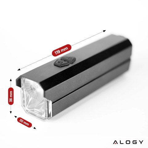 Lampka rowerowa Alogy przód LED przednia światło roweru bardzo mocna 1200lm 4000mah oświetlenie wodoodporna światełko na rower c