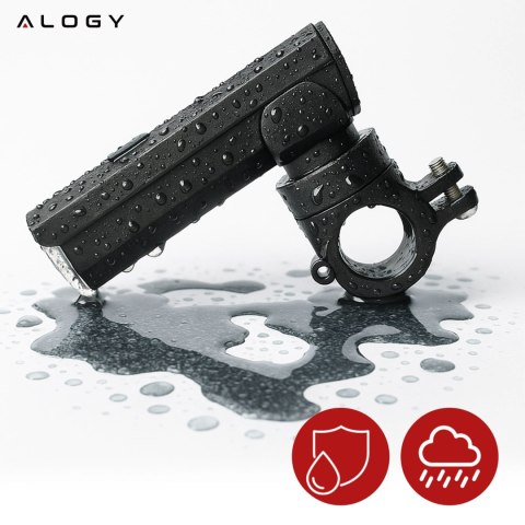 Lampka rowerowa Alogy przód LED przednia światło roweru bardzo mocna 1200lm 4000mah oświetlenie wodoodporna światełko na rower c