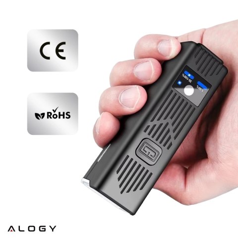 Lampka rowerowa SUPER JASNA 8H ŚWIECENIA przód LED przednia światło roweru z DZWONKIEM przewodowym oświetlenie 450LM 2000MAH wod