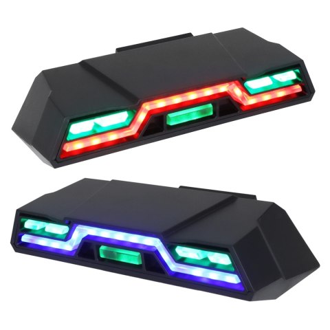 Lampka rowerowa tylna Alogy TrailFlash R6 na tył roweru oświetlenie LED światełko światło tylnie z funkcjami migotania 6 trybów 