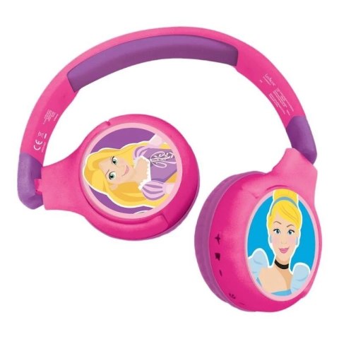 Słuchawki bezprzewodowe 2w1 Disney Princess Lexibook Bluetooth