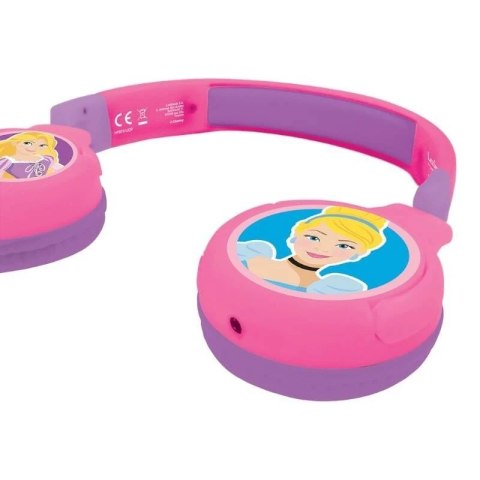 Słuchawki bezprzewodowe 2w1 Disney Princess Lexibook Bluetooth