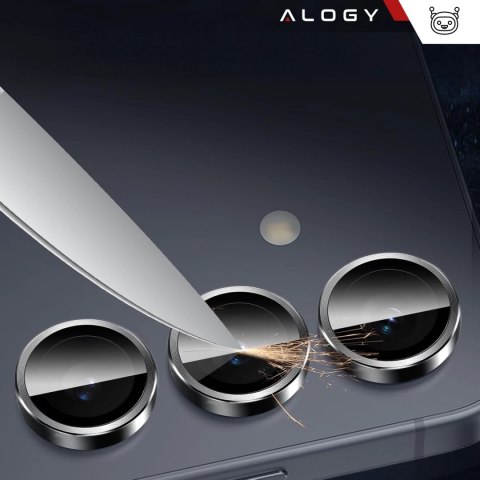 Szkło do Samsung Galaxy S25 Plus nakładka na aparat obiektyw obiektywy aparatu Alogy ProCam Shield™️ osłona ochronna