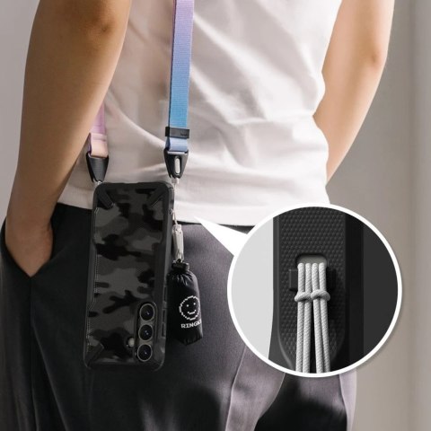 Etui do Samsung Galaxy S25 Camo Black Ringke Fusion X