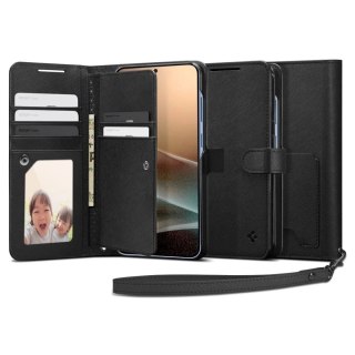 Etui do Samsung Galaxy S25+ Plus Black Spigen Wallet "S"