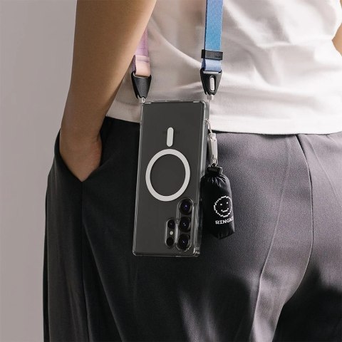 Etui do Samsung Galaxy S25 Ultra Clear Ringke Fusion Magnetic MagSafe