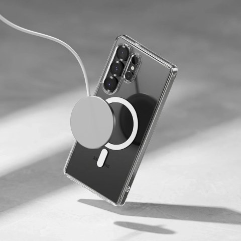 Etui do Samsung Galaxy S25 Ultra Clear Ringke Fusion Magnetic MagSafe